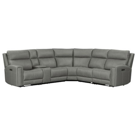 6-Piece Power Reclining Sectional