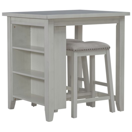 3-Piece Counter Set - White