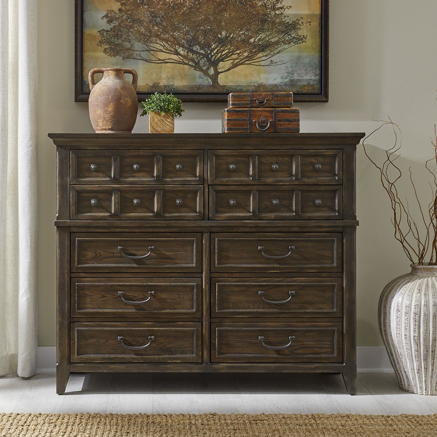 Liberty Furniture Paradise Valley 10-Drawer Chesser