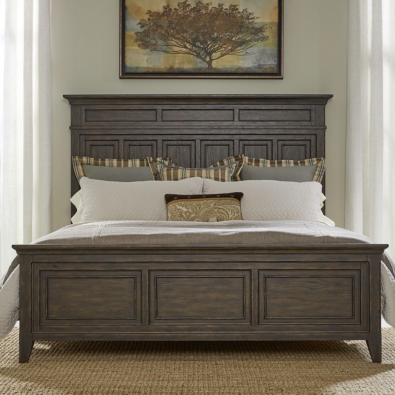 Liberty Furniture Paradise Valley Queen Panel Bed