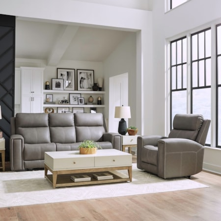 2-Piece Power Reclining Living Room Set