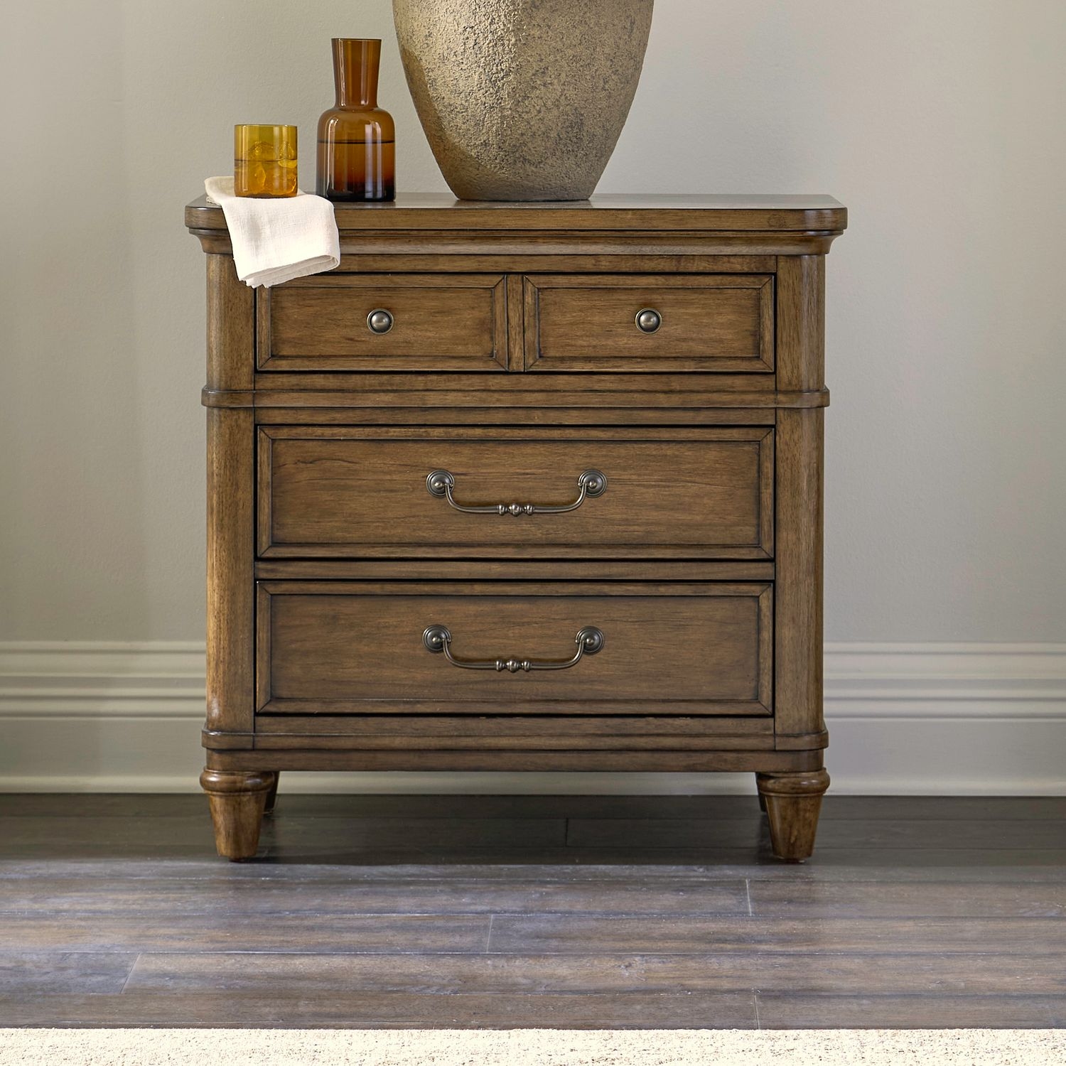 Liberty Furniture Harrison Heights Nightstand w/Charging Station