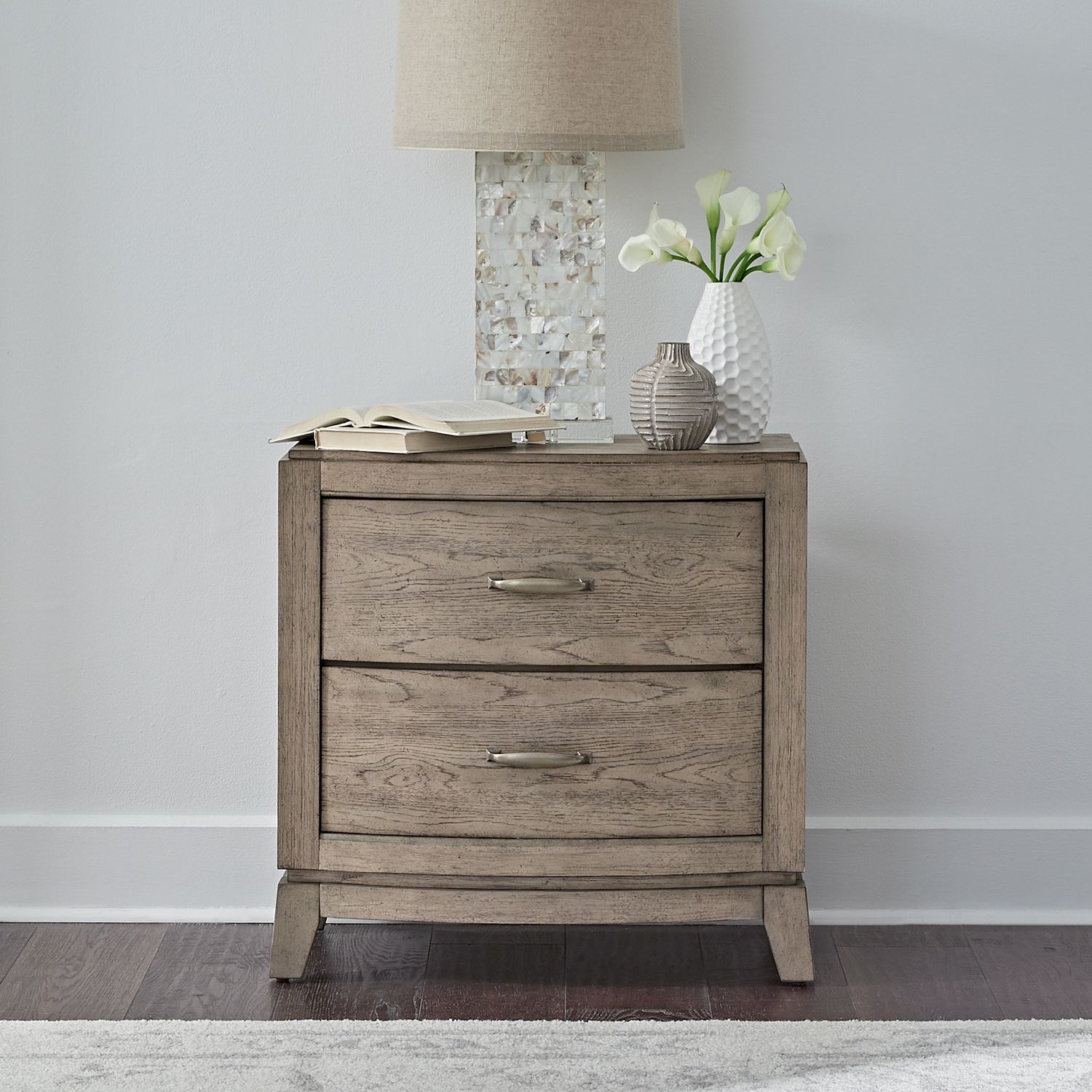Liberty Furniture Avalon 2-Drawer Nightstand