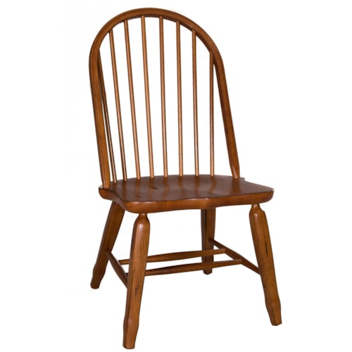 Casual Bow Back Side Chair