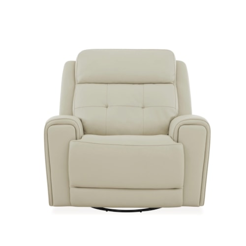 Casual Power Swivel Glider Recliner with USB Ports