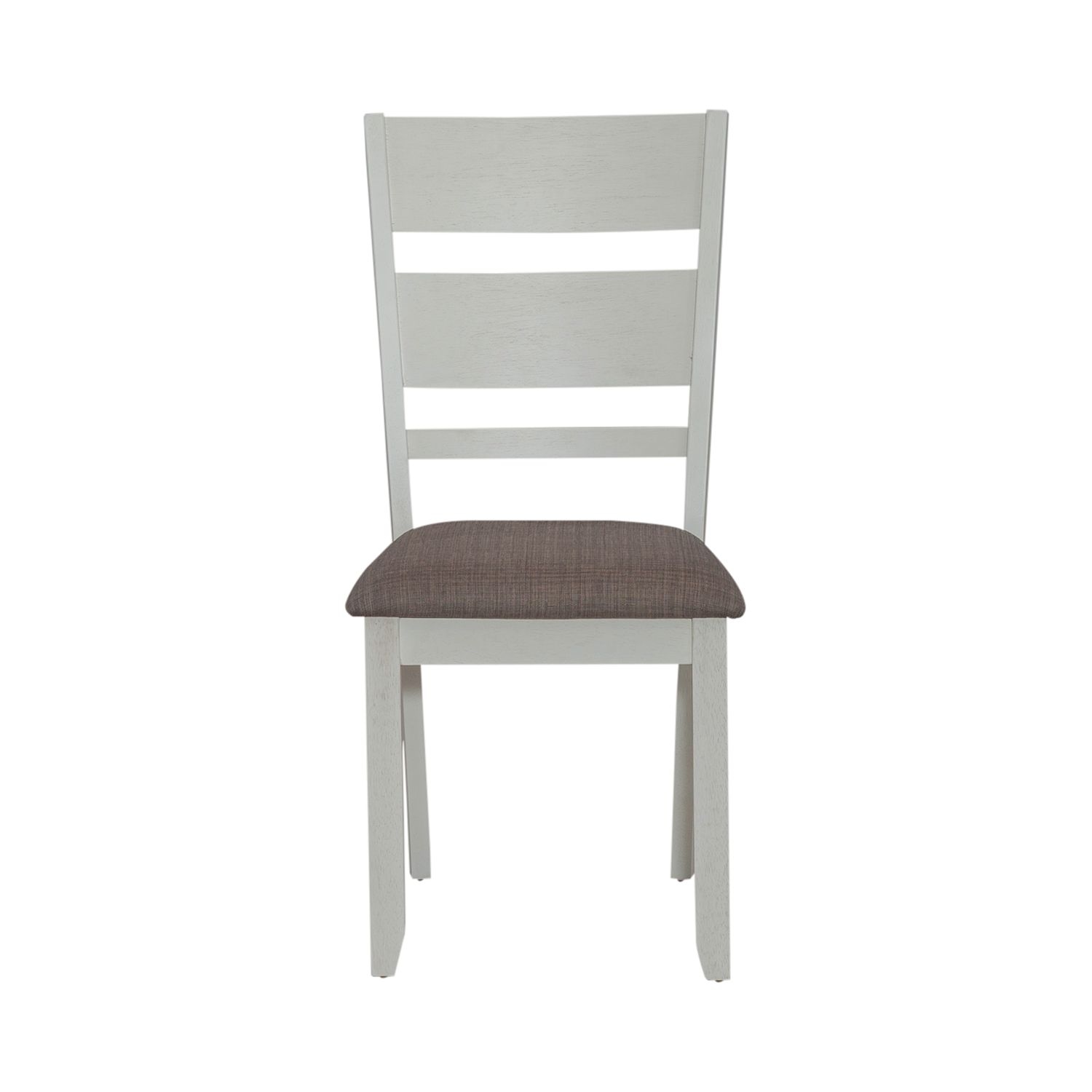 Slat Back Upholstered Side Chair