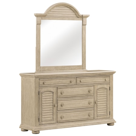 Dresser and Mirror