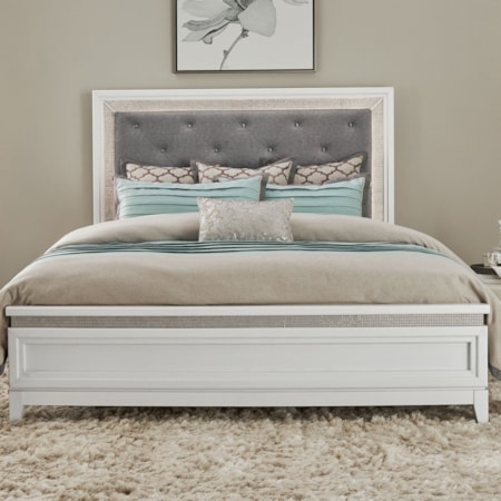 Cal.King Upholstered Bed