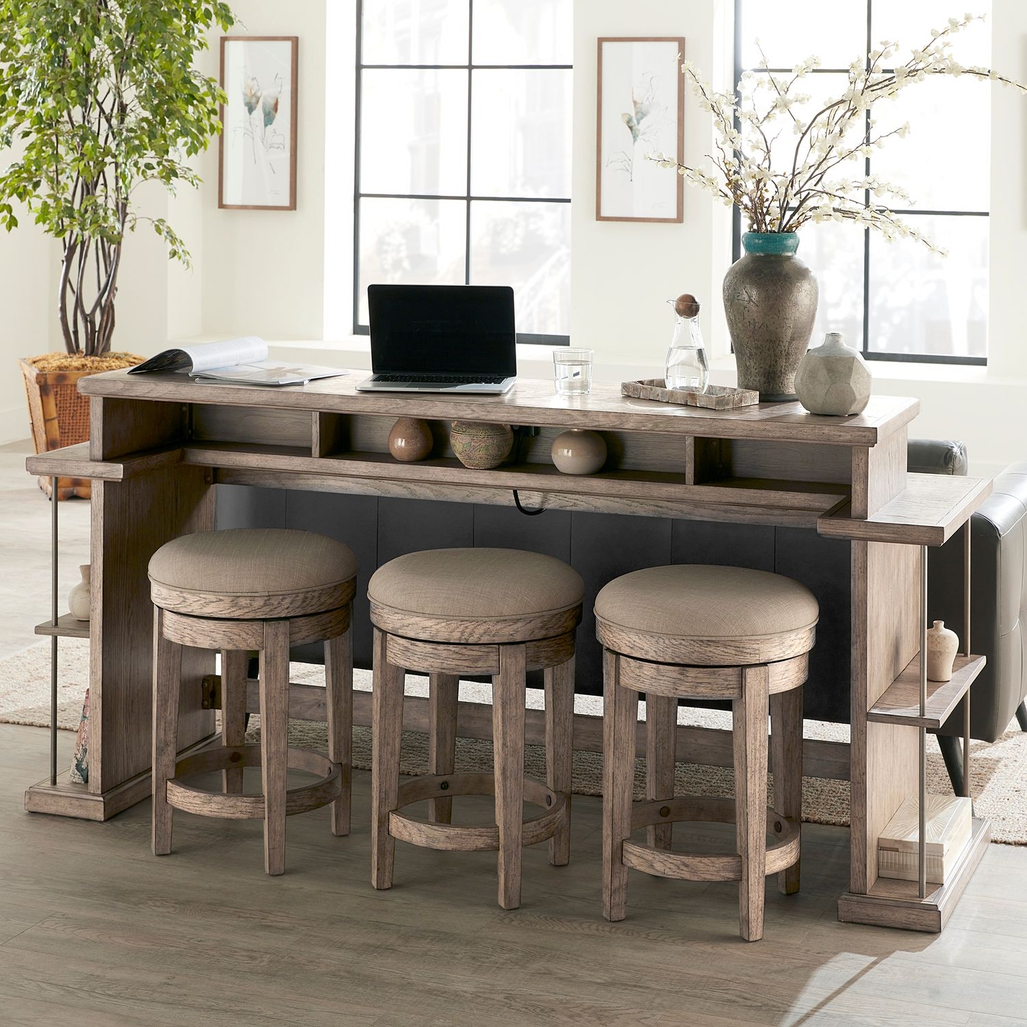 Liberty Furniture City Scape 4-Piece Console Set