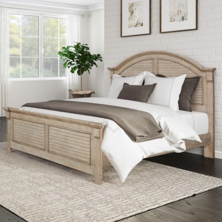 Queen Panel Bed