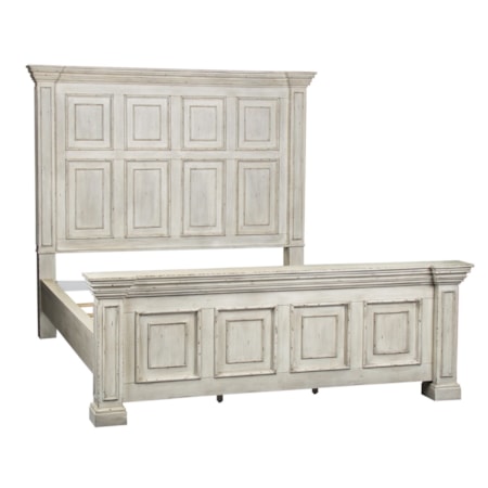 California King Panel Bed