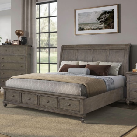 Queen Storage Bed