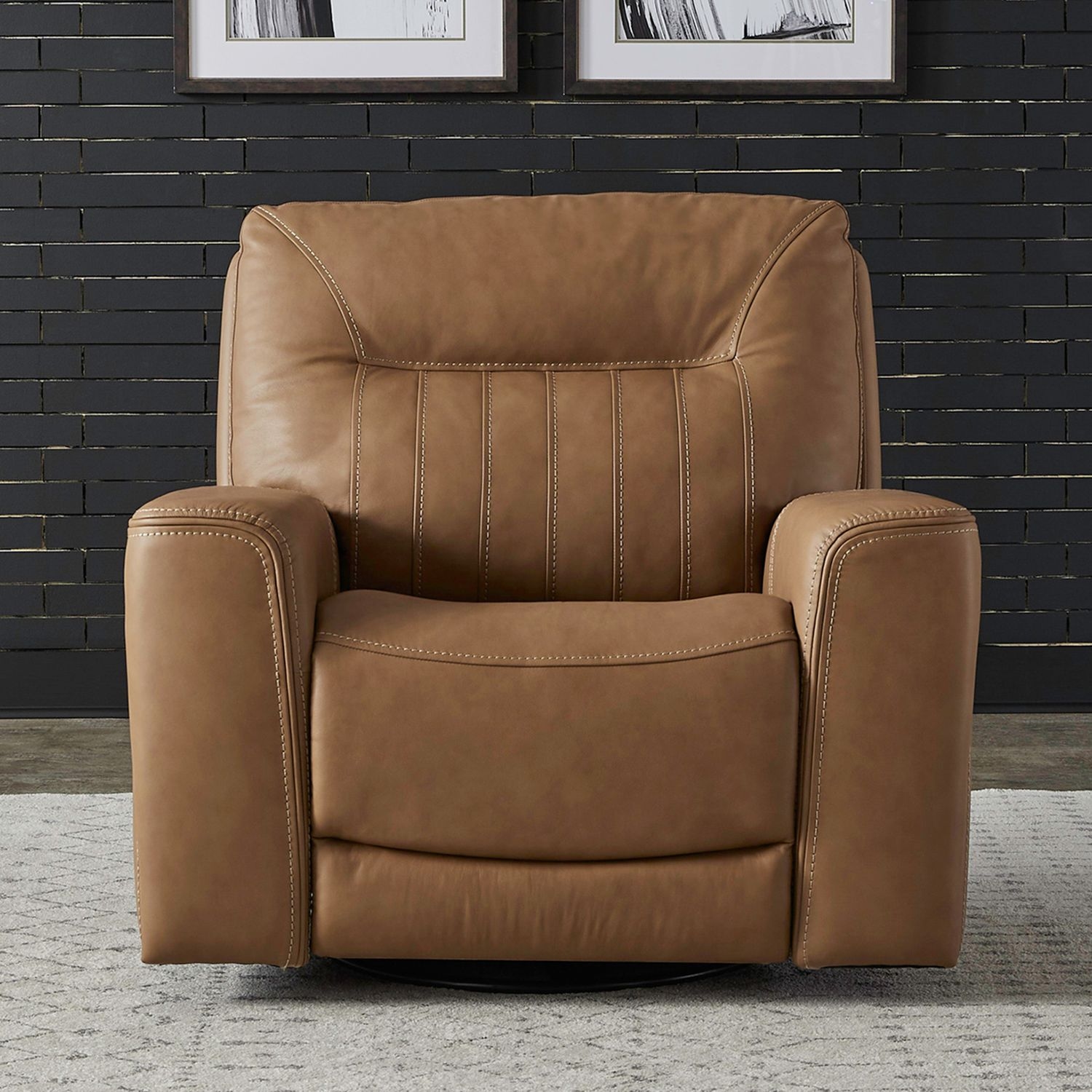 Liberty Furniture Bennett Swivel Glider Power Recliner
