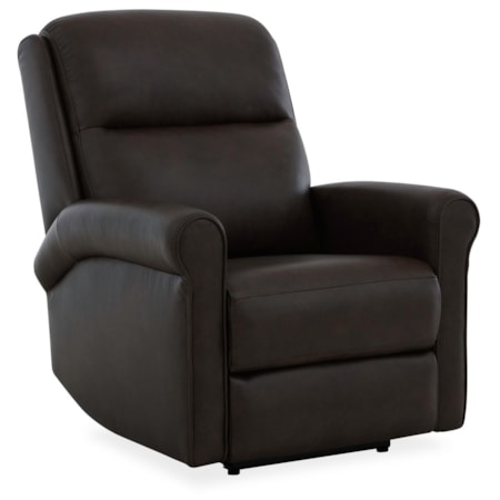 Rolled-Arm Zero Gravity Power Recliner