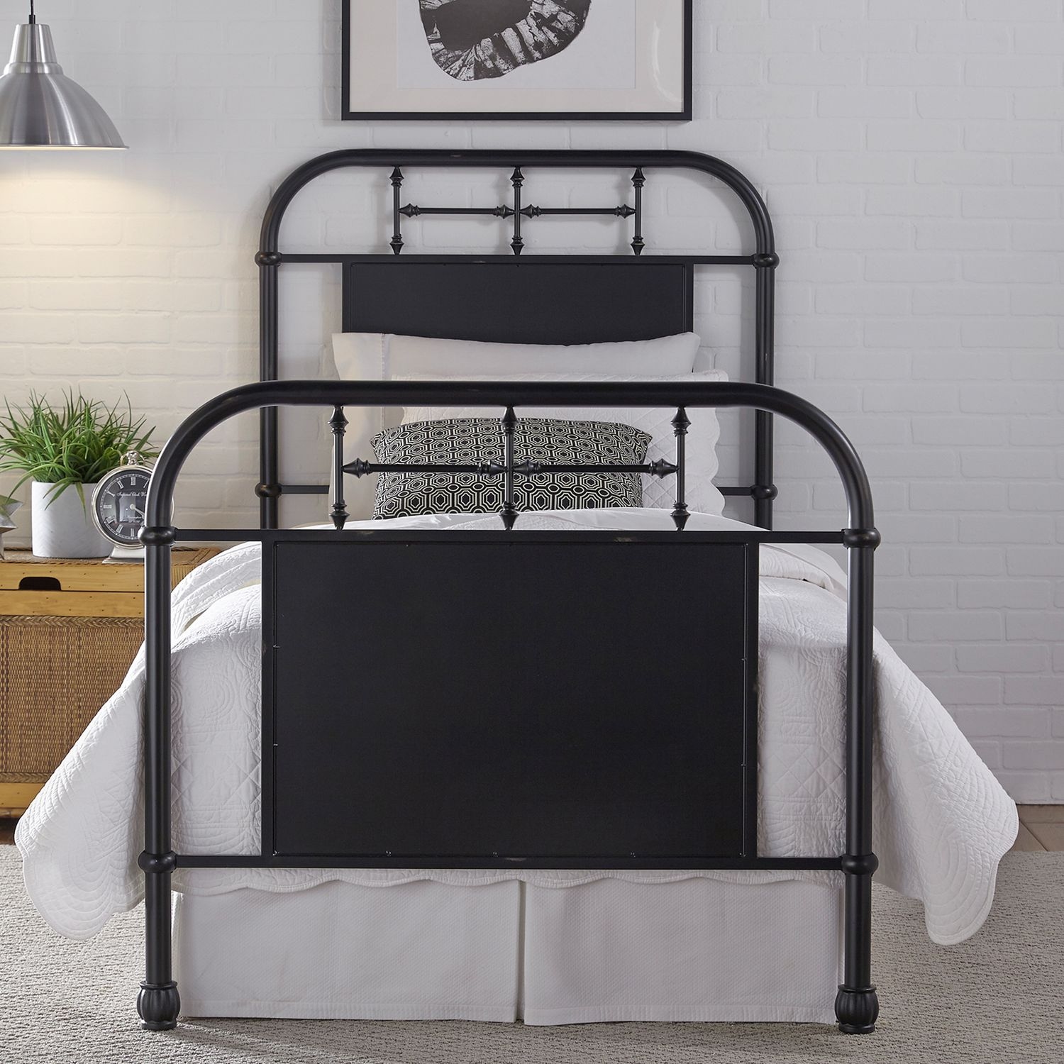 Twin Metal Bed