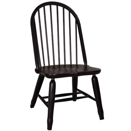 Casual Bow Back Side Chair