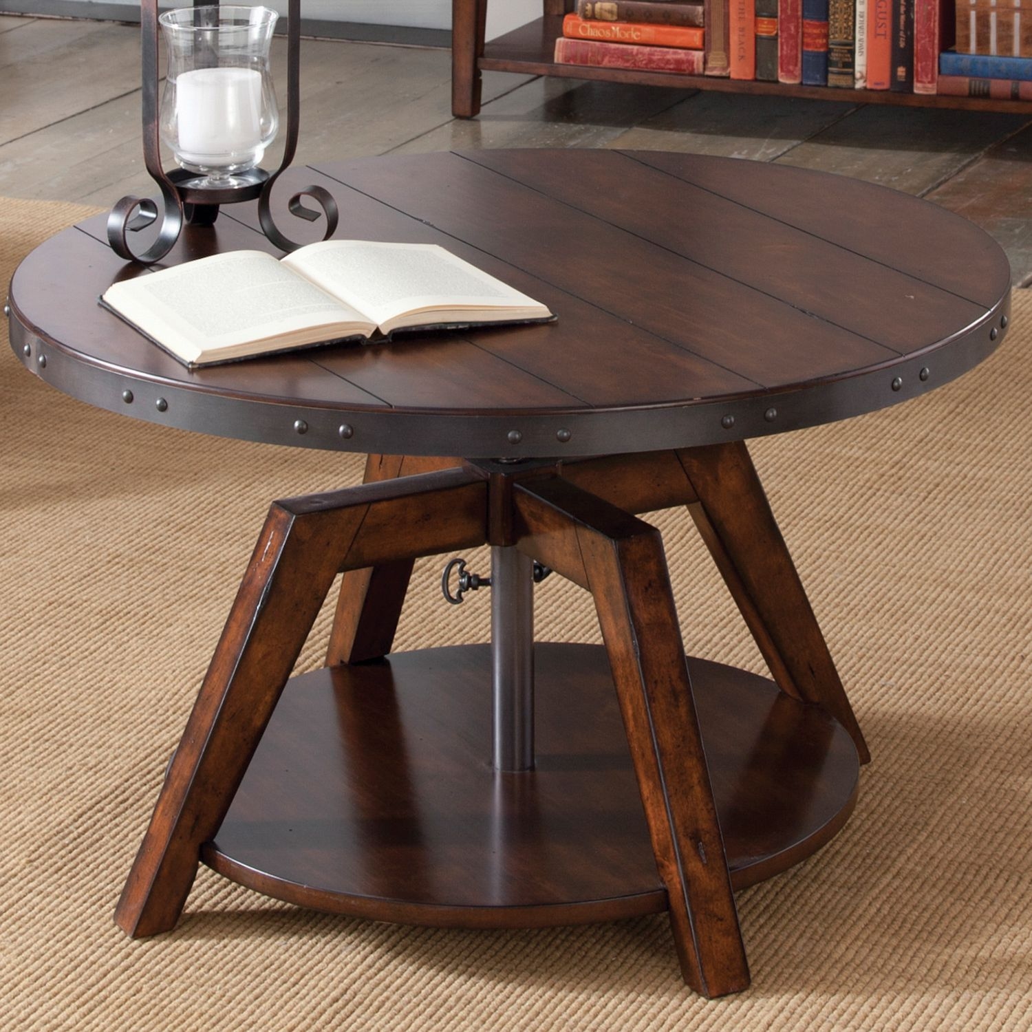 Liberty Furniture Aspen Skies Motion Cocktail Table
