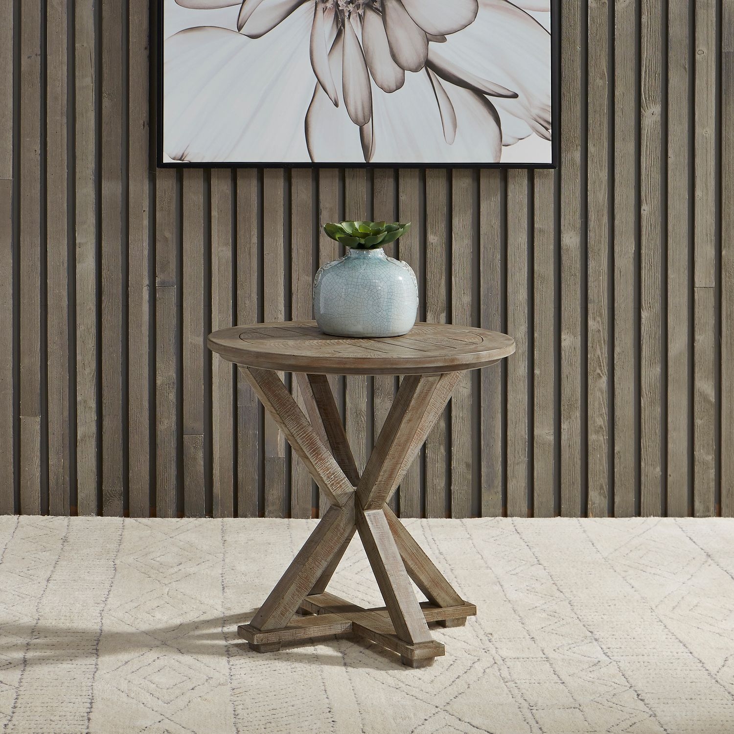 Liberty Furniture Parkland Falls Round End Table