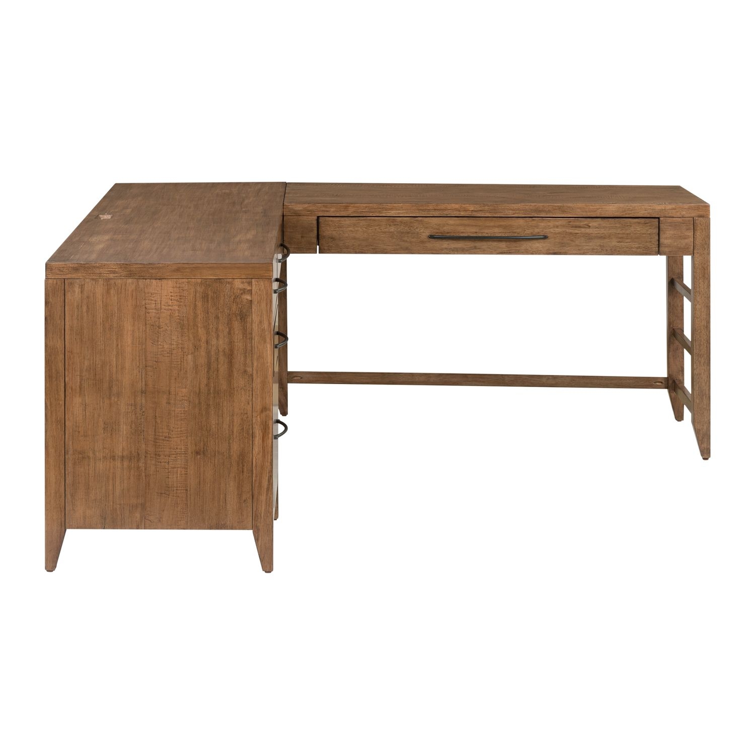 L-Shape Desk w/Integrated Charging
