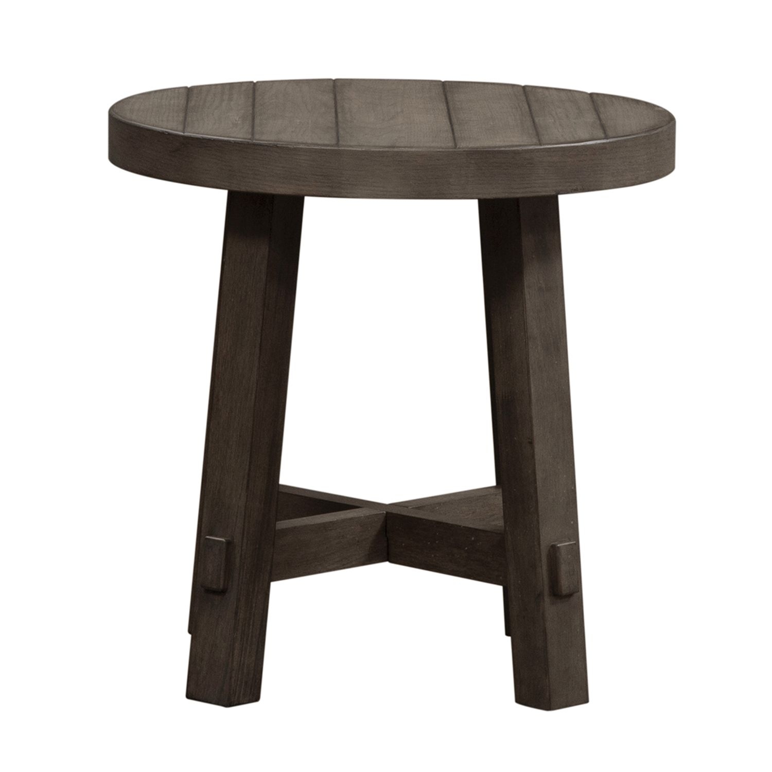 Splay Leg Round End Table