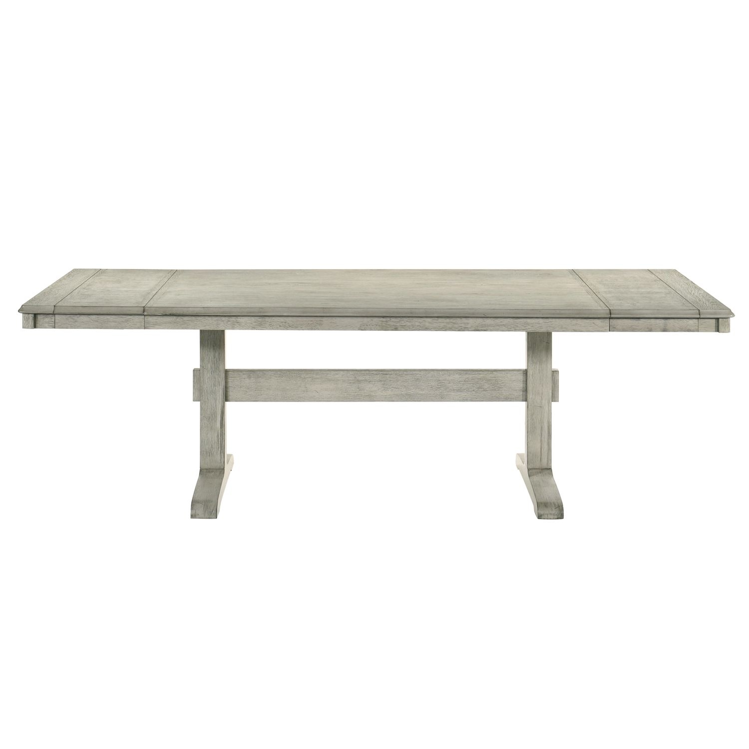 Liberty Furniture Hallendale Trestle Dining Table w/Two Removable Leaves