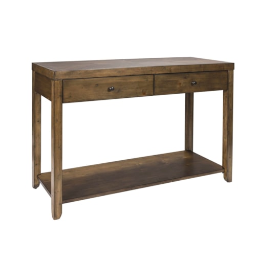 Contemporary 2-Drawer Sofa Table