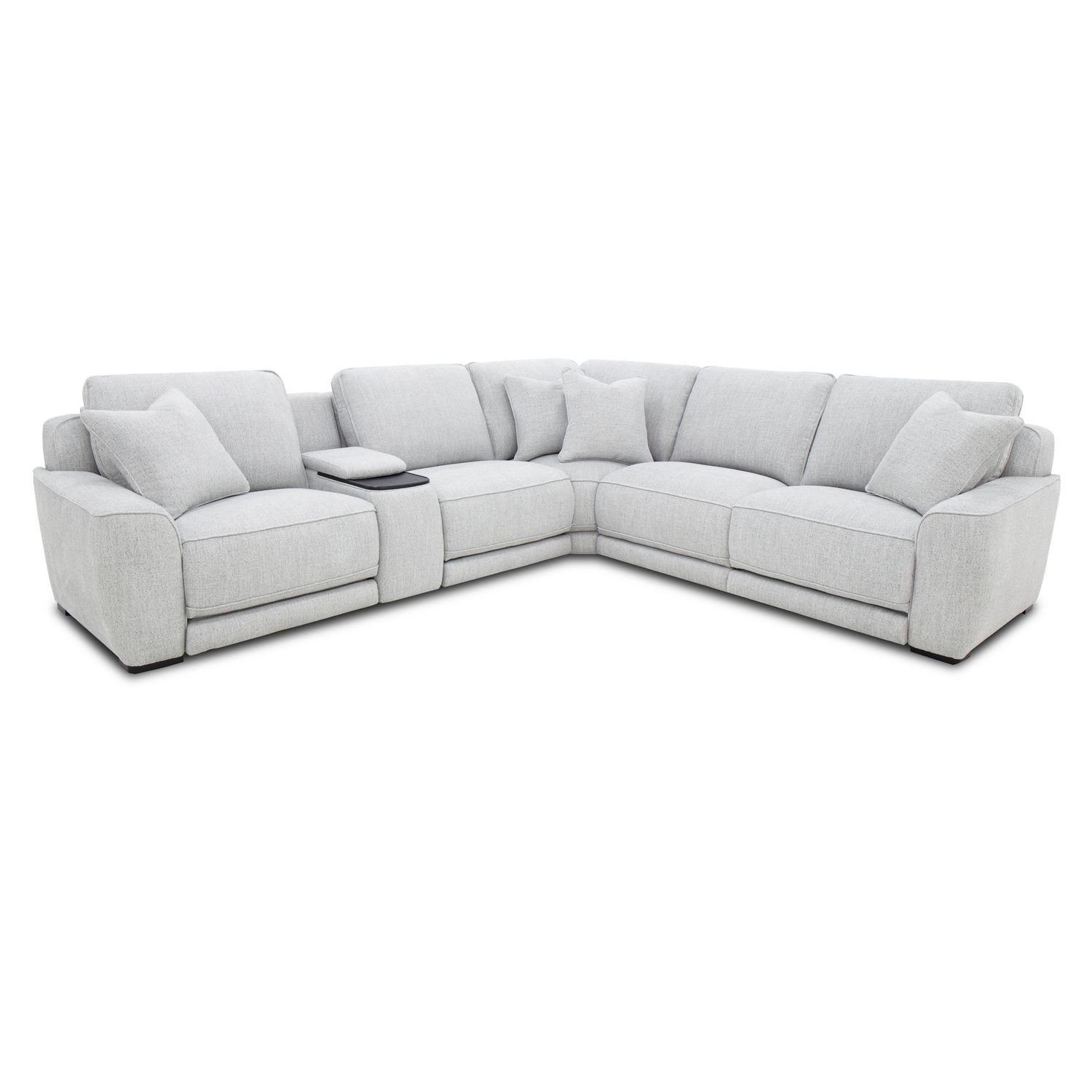 6-pc. Power Reclining Console Sectional Sofa