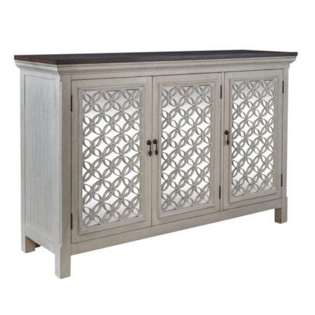 3-Door Accent Cabinet