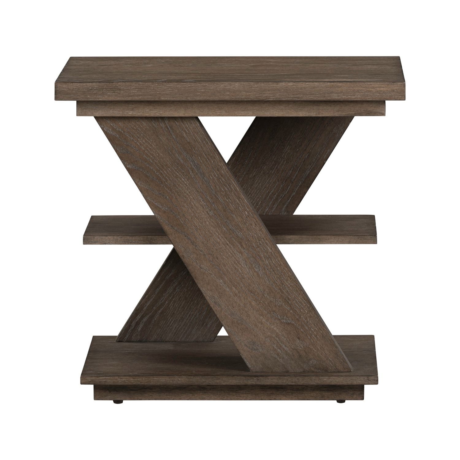 Liberty Furniture Aspen Sky Sculptural Rect. Chairside Table
