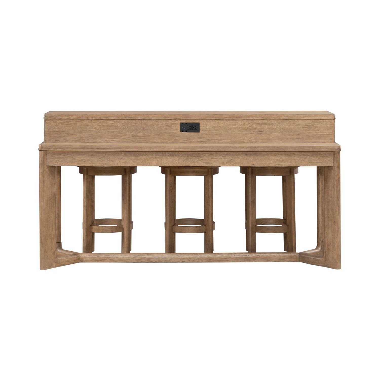 4-Piece Console and Stools Set