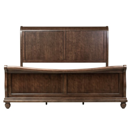 California King Sleigh Bed