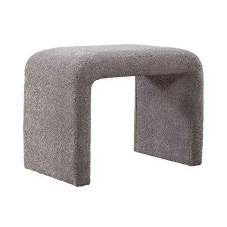 Upholstered Accent Stool