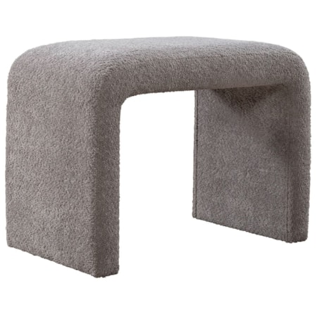 Upholstered Accent Stool