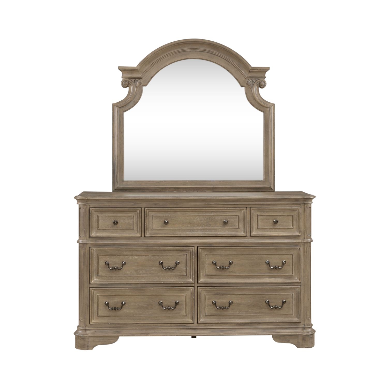 7-Drawer Dresser &amp; Mirror Set