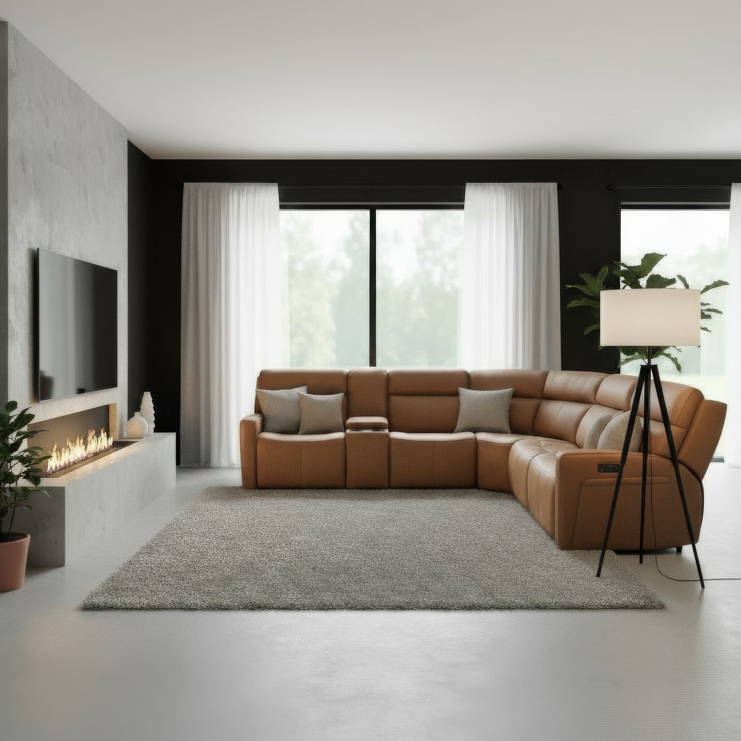 6-Piece Sectional Sofa