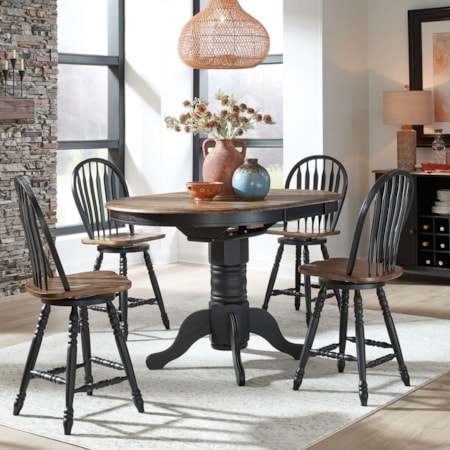 5 Piece Gathering Table Set