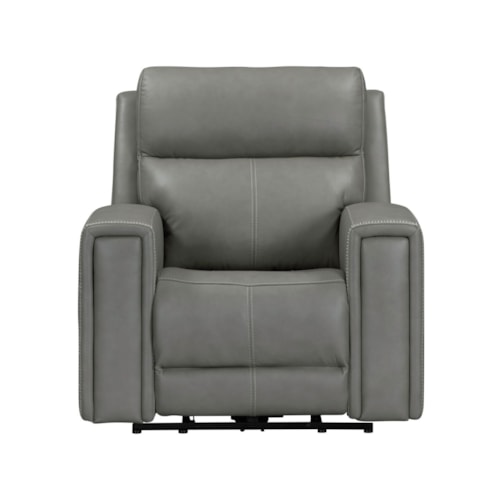 Transitional Triple Power Recliner with USB/C Charging