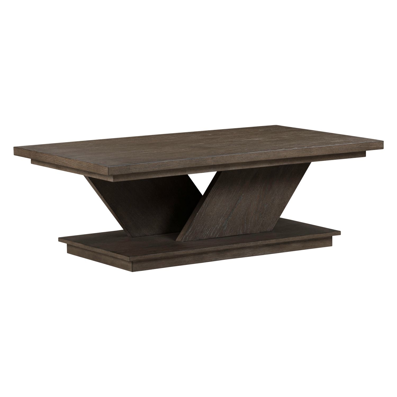 Sculptural Rect. Cocktail Table