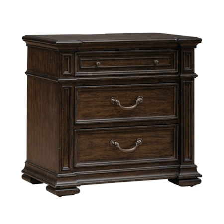 Nightstand with Charging Station