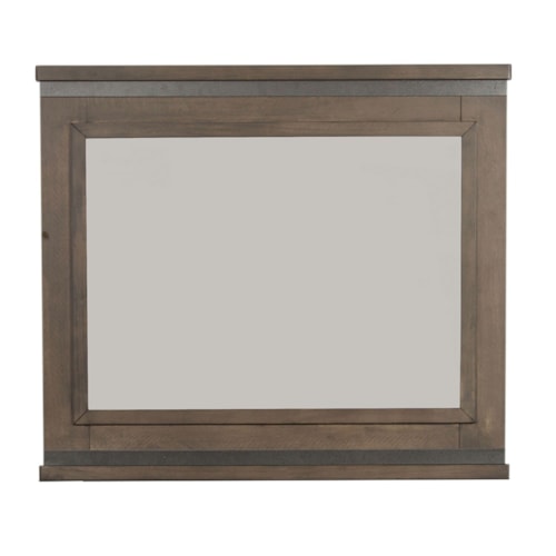 Transitional Landscape Dresser Mirror