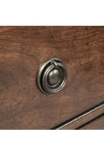 Liberty Furniture Rustic Traditions Transitional Eight-Drawer Dresser with Antique Brass Hardware