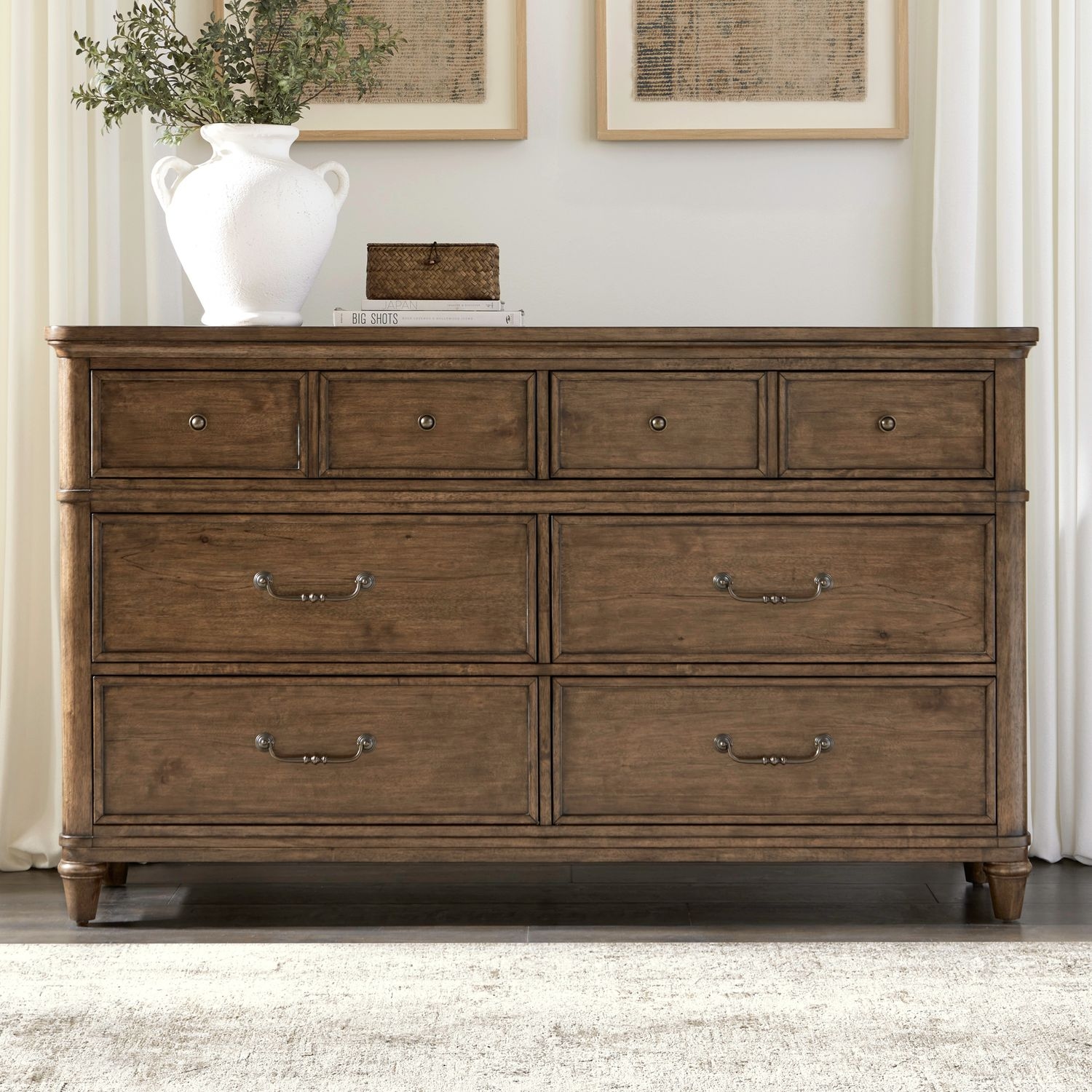 Dresser &amp; Mirror Set