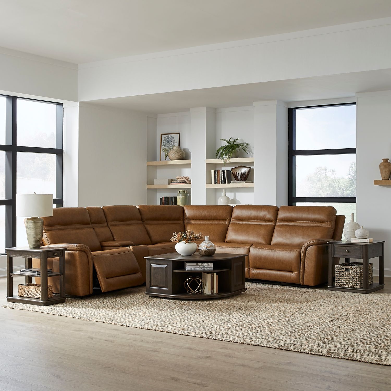 Liberty Furniture Cooper 6-Piece Sectional Sofa