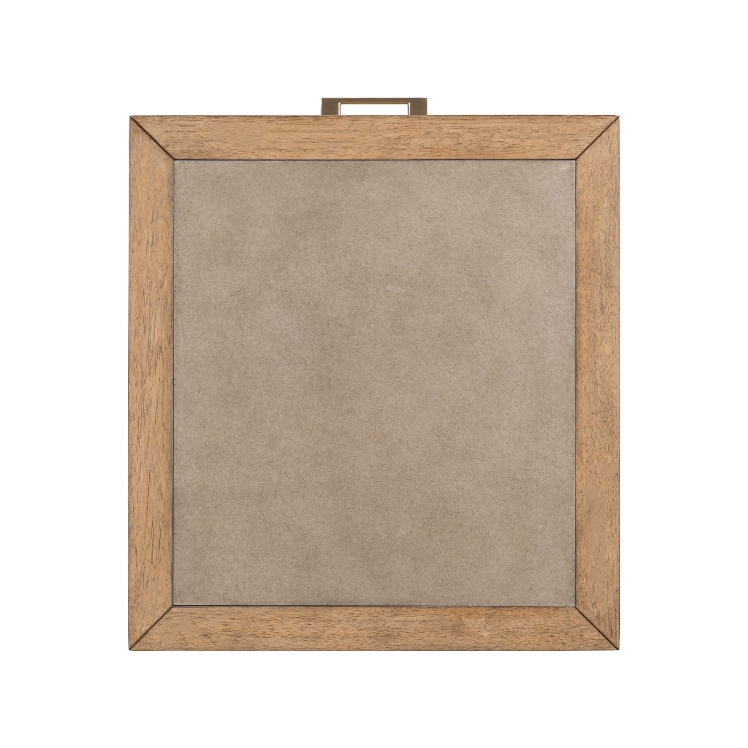 Storage End Table w/Faux-Concrete Insert