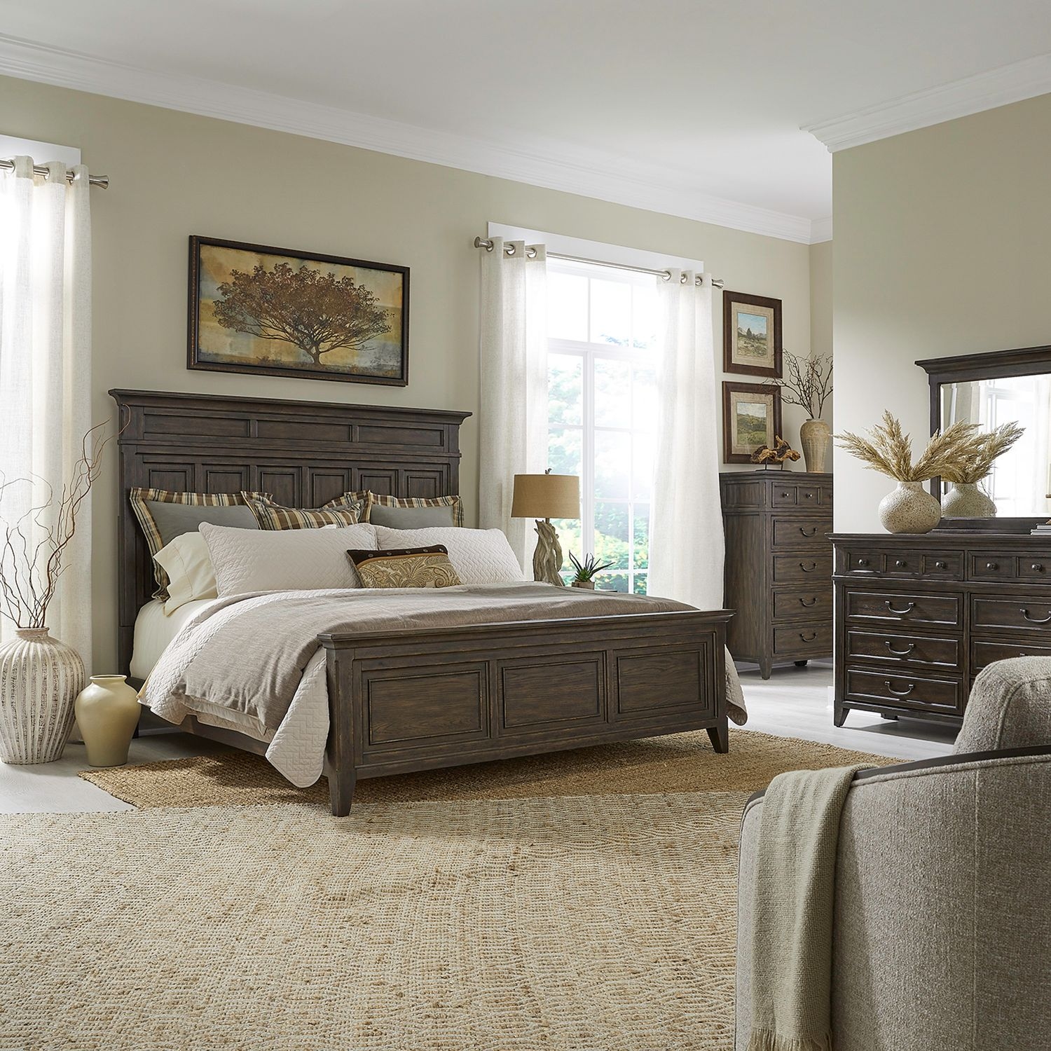 Liberty Furniture Paradise Valley 4-Piece Queen Bedroom Set