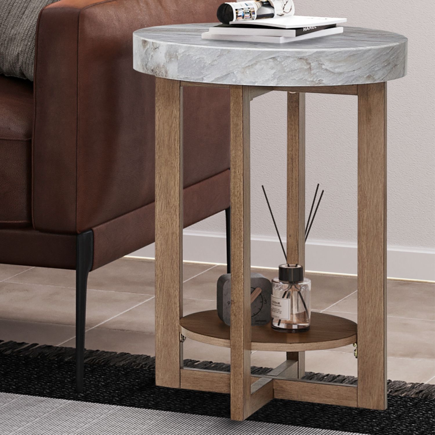 Liberty Furniture Danby Chairside Table