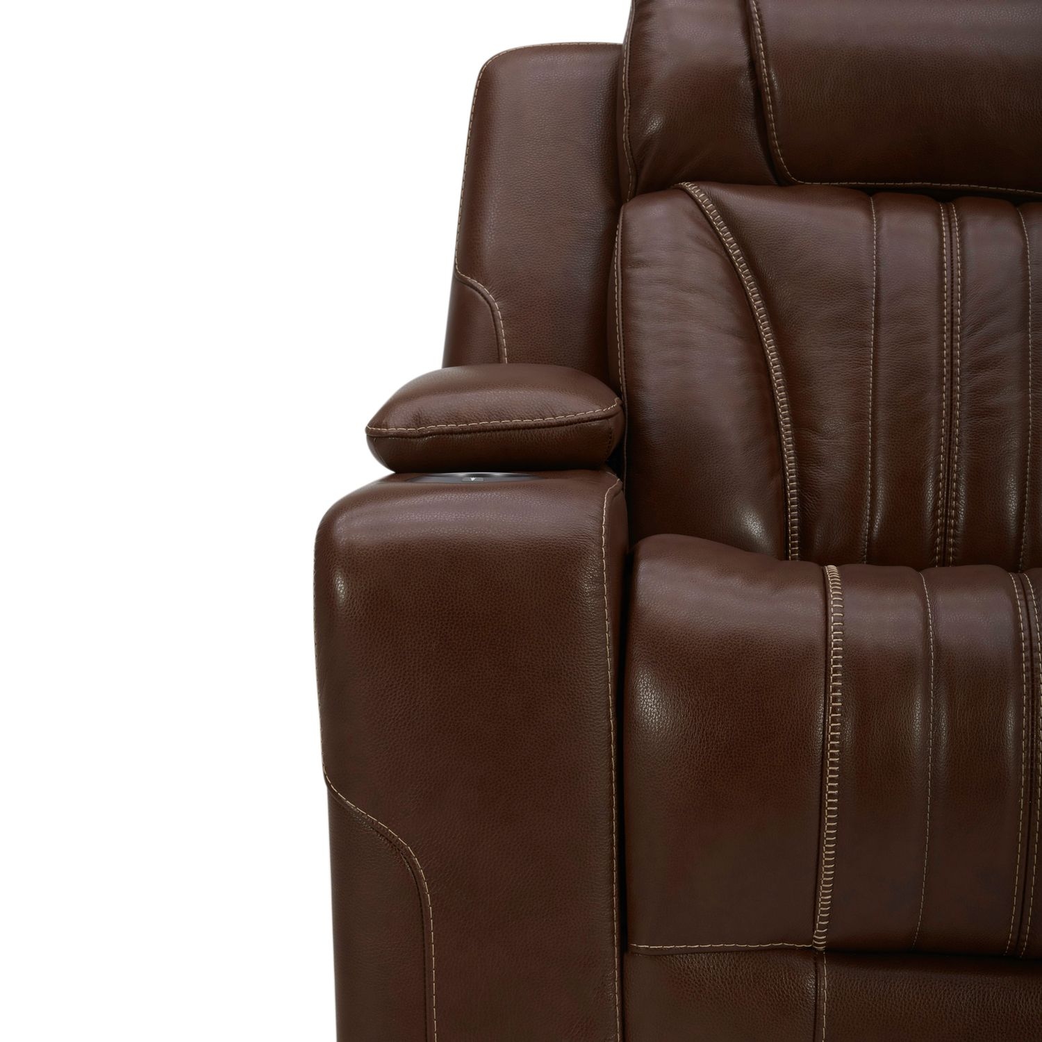 Liberty Furniture Caswell Swivel Glider Pwr Recliner w/LED Cupholders