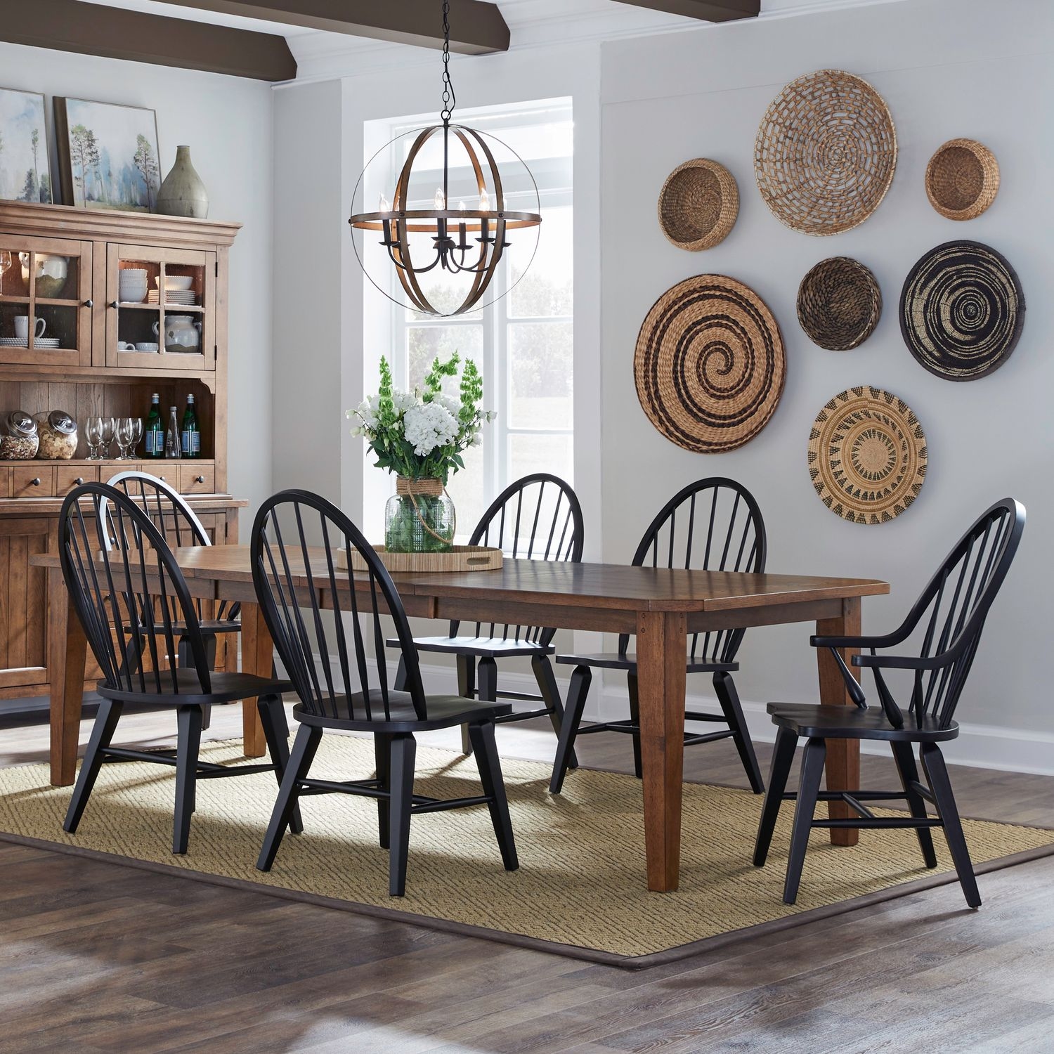 Liberty Furniture Hearthstone Ridge 7-Piece Dining Set