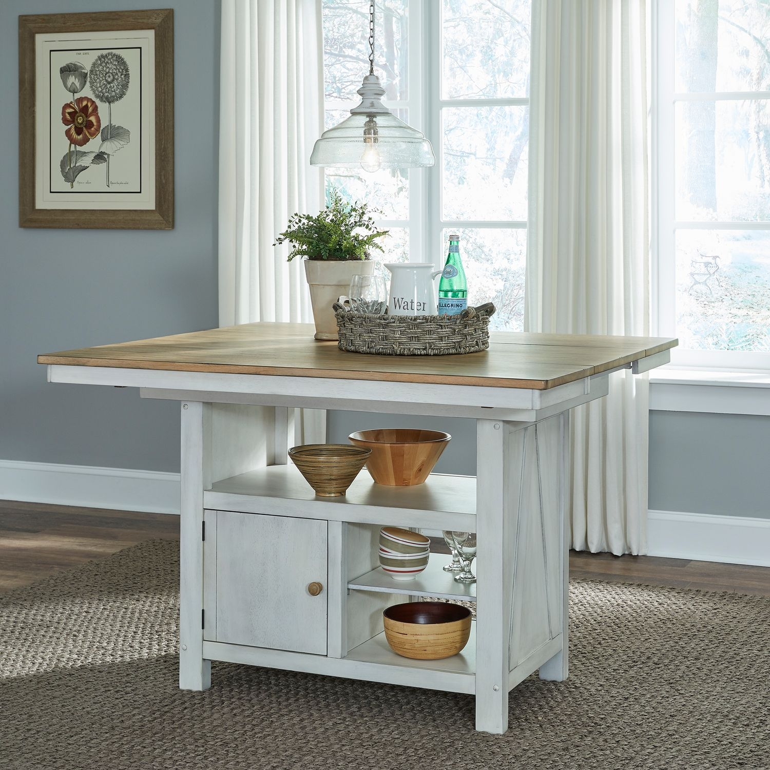 Liberty Furniture Lindsey Farm Kitchen Island