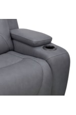 Liberty Furniture Chapman Casual Zero Gravity Power Sofa and Recliner Set with Hidden Bluetooth Speakers